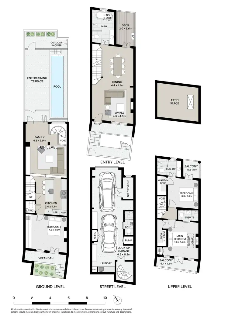 Floorplan of Homely terrace listing, 204 Glenmore Road, Paddington NSW 2021