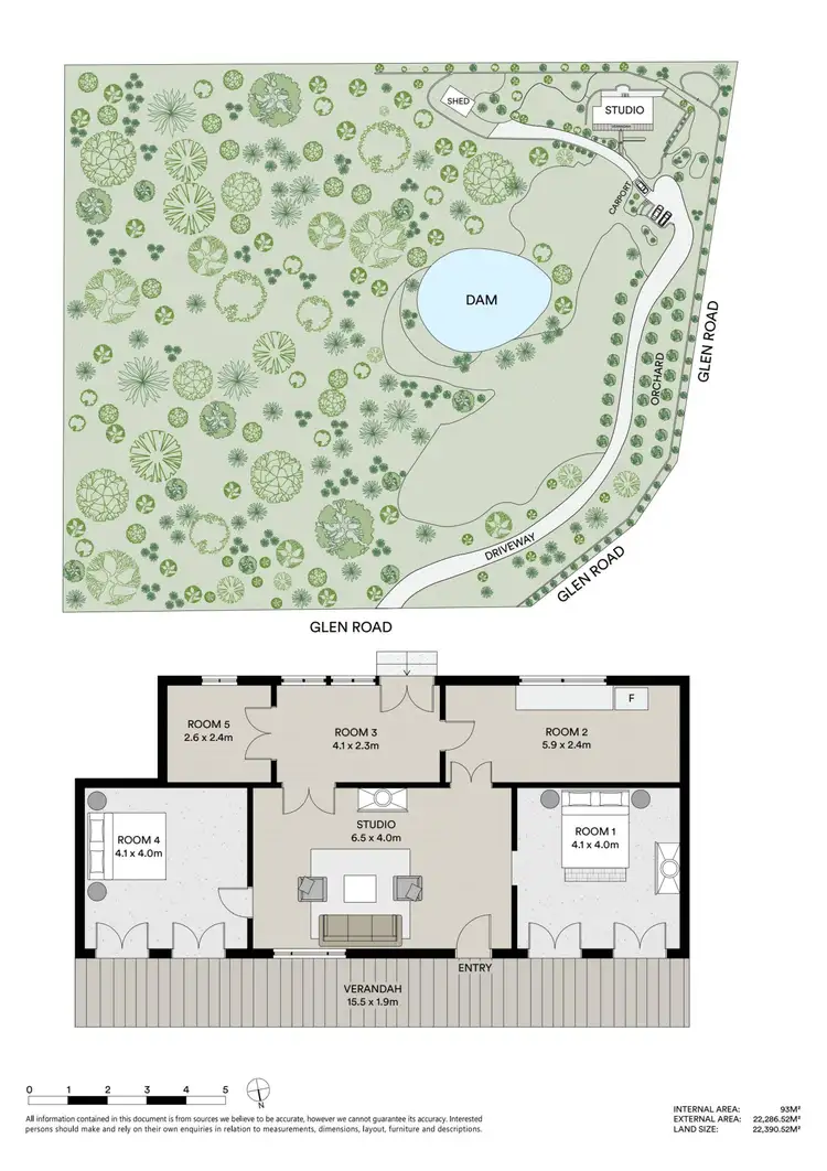 Floorplan of Homely rural property listing, 61 Glen Road, Niagara Park NSW 2250