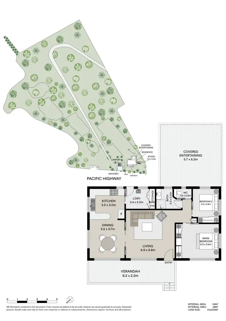 Floorplan of Homely house listing, 226 Pacific Highway, Ourimbah NSW 2258
