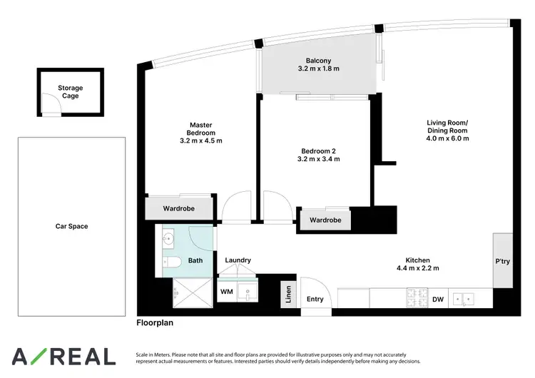 Floorplan of Homely apartment listing, 3704/103 South Wharf Drive, Docklands VIC 3008