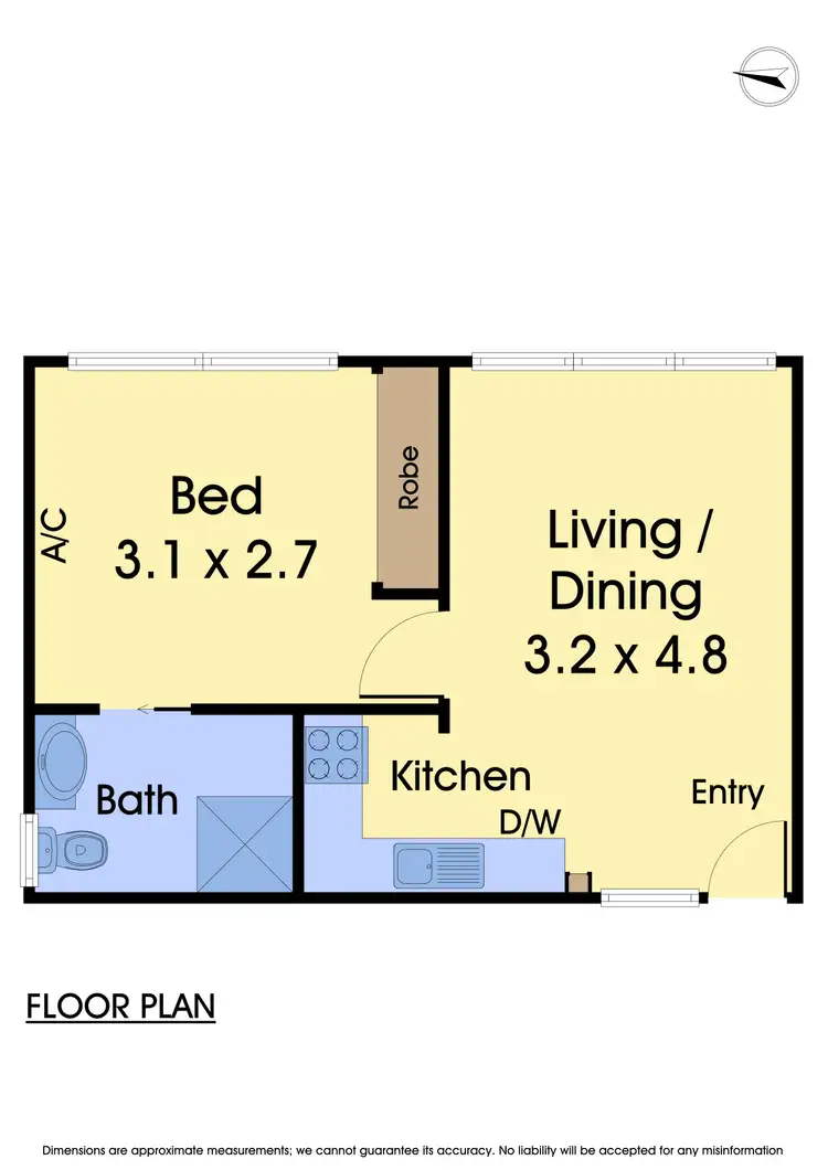 Floorplan of Homely apartment listing, 14/52-58 Sargood Street, Altona VIC 3018
