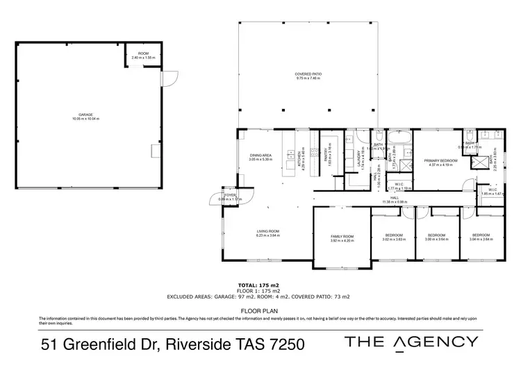 Floorplan of Homely house listing, 51 Greenfield Drive, Riverside TAS 7250