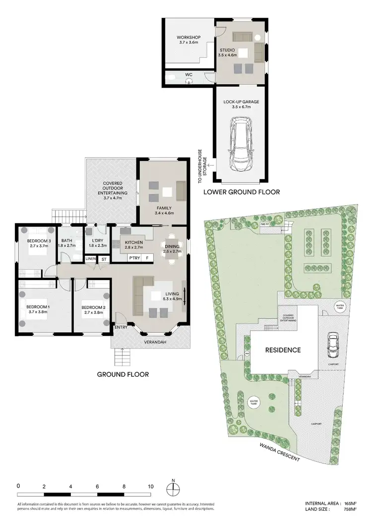 Floorplan of Homely house listing, 15 Wanda Crescent, Berowra Heights NSW 2082