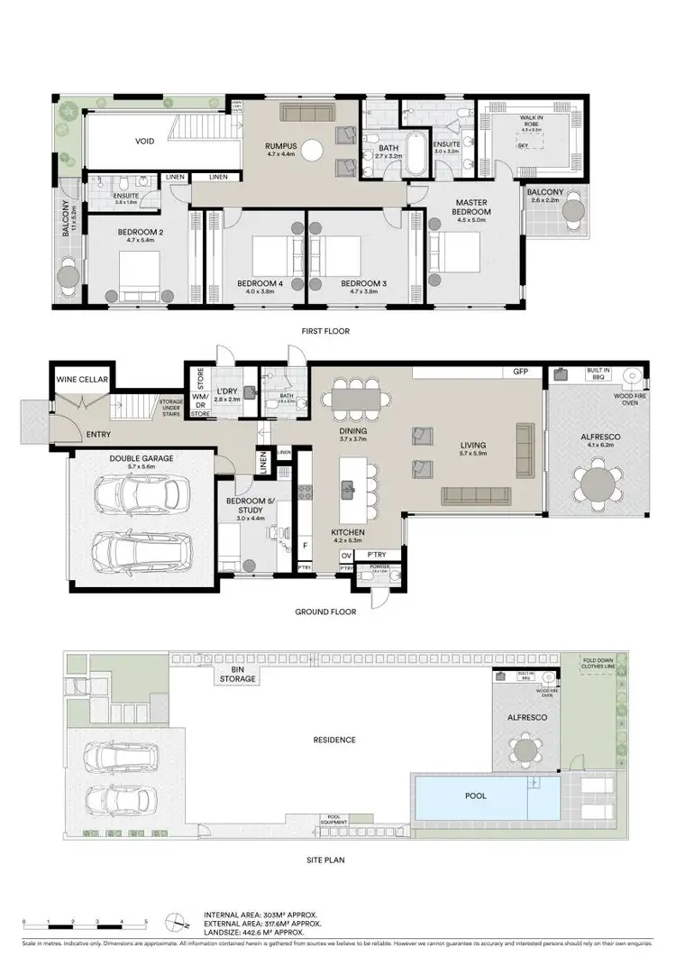 Floorplan of Homely house listing, 5 Chatfield Avenue, Strathfield South NSW 2136