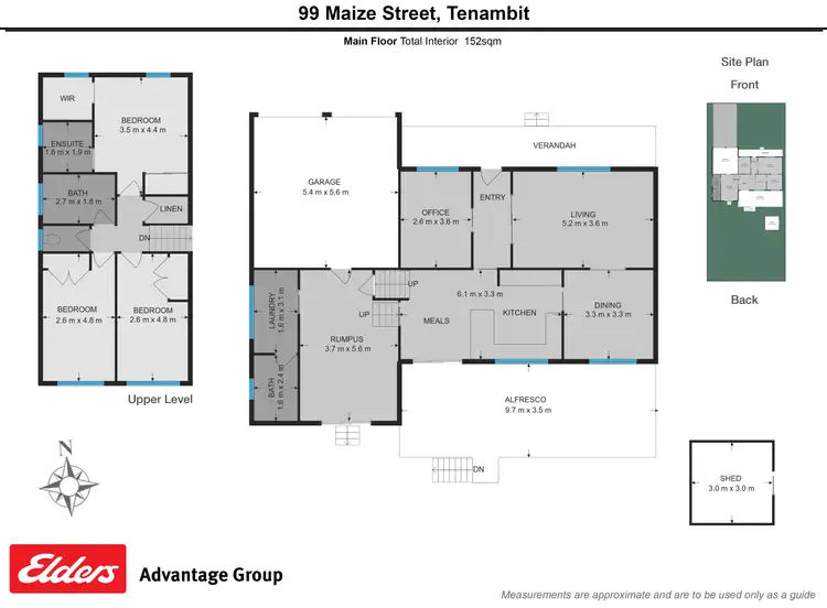 Floorplan of Homely house listing, 99 Maize Street, Tenambit NSW 2323