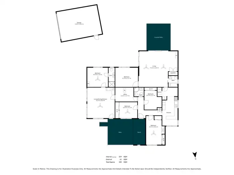 Floorplan of Homely house listing, 10 Cadell Street, Seaview Downs SA 5049