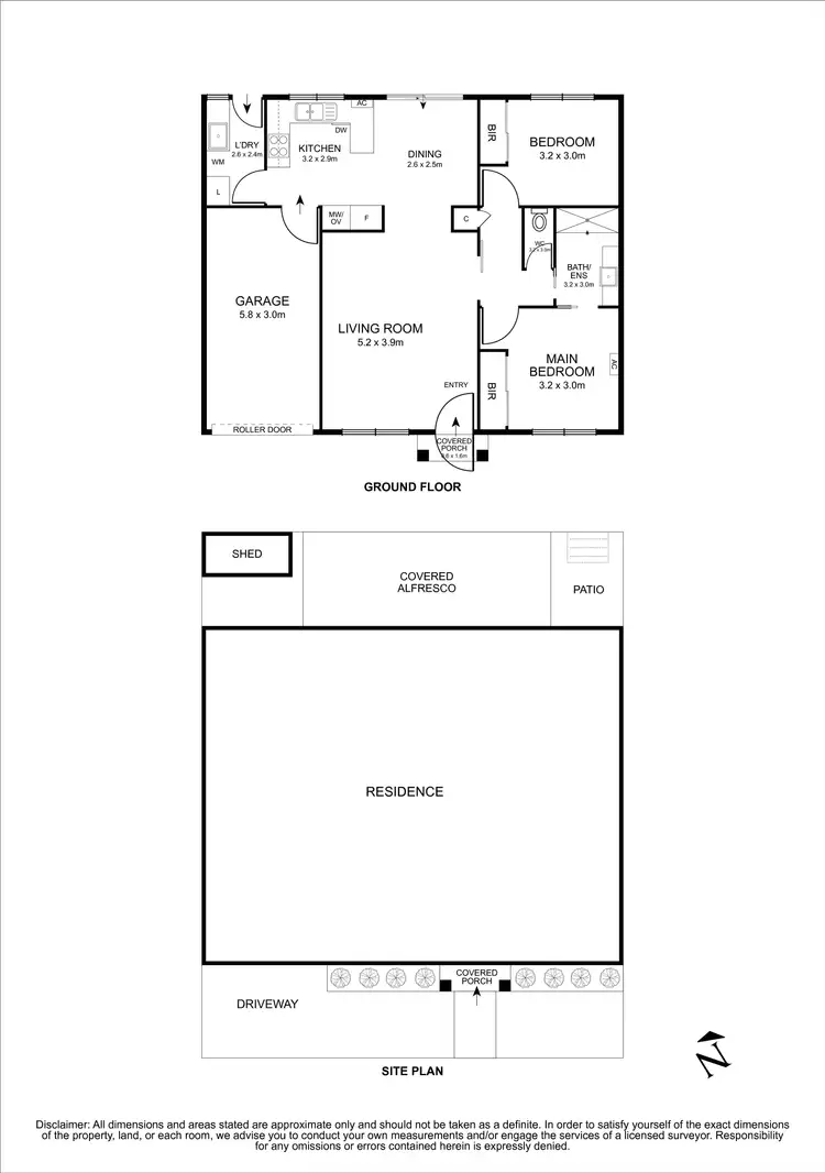 Floorplan of Homely villa listing, 18/110 Delbridge Drive, Sydenham VIC 3037