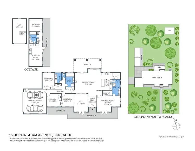Floorplan of Homely house listing, 16 Hurlingham Avenue, Burradoo NSW 2576