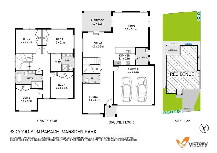 Floorplan of Homely house listing, 33 Goodison Parade, Marsden Park NSW 2765