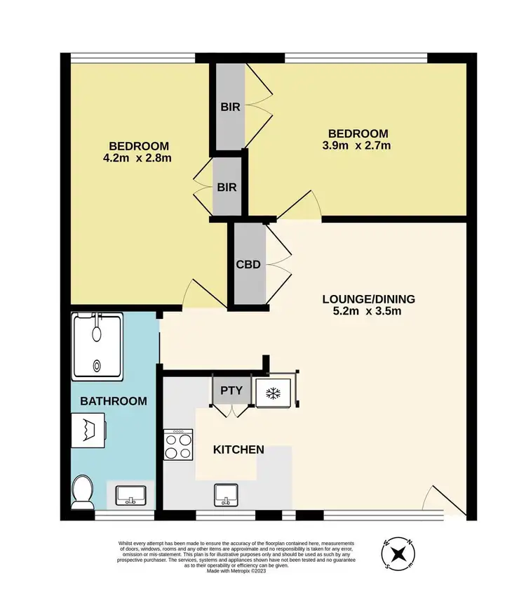 Floorplan of Homely apartment listing, 6/34-35 Nepean Highway, Aspendale VIC 3195
