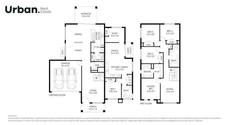 Floorplan of Homely house listing, 57 & 57A Storyteller Parkway, Gables NSW 2765