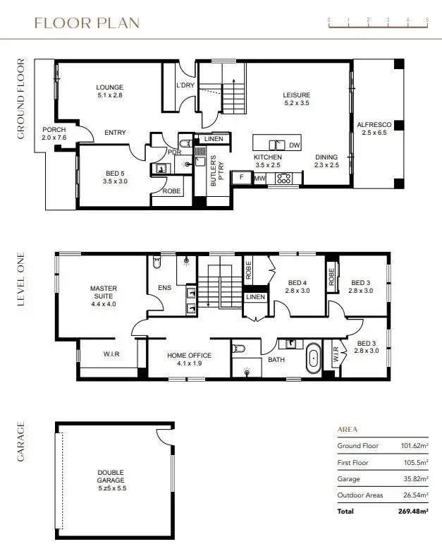 Floorplan of Homely house listing, 17 Sharp Street, Oran Park NSW 2570