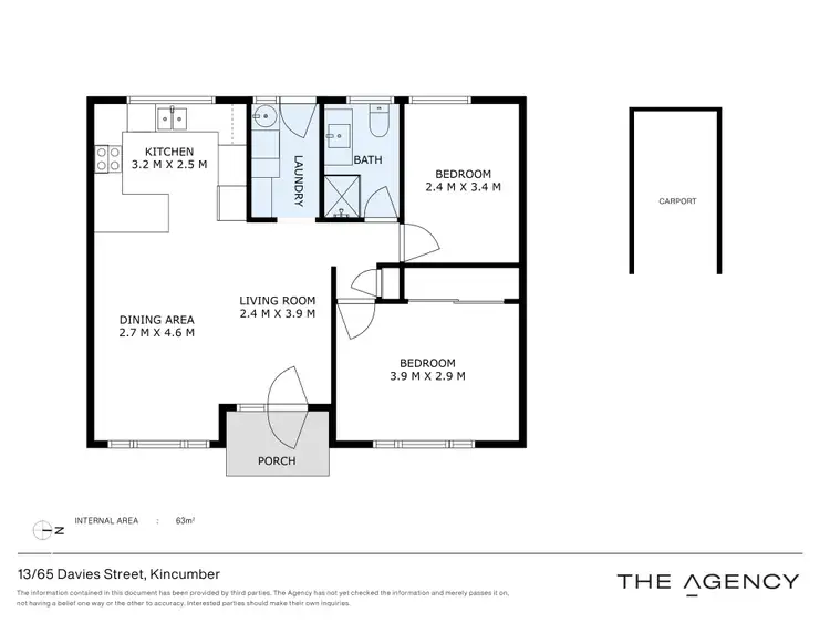Floorplan of Homely villa listing, 13/63-65 Davies Street, Kincumber NSW 2251