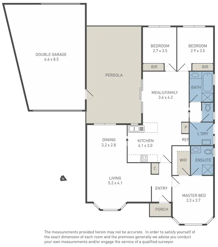 Floorplan of Homely house listing, 11 Valewood Drive, Wyndham Vale VIC 3024