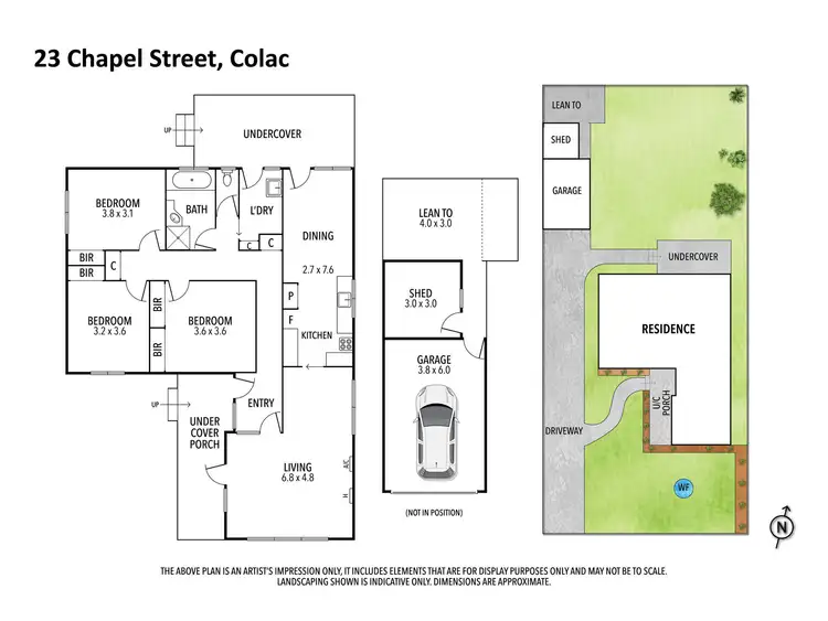 Floorplan of Homely house listing, 23 Chapel Street, Colac VIC 3250