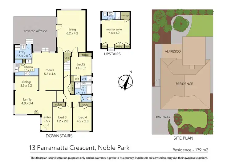Floorplan of Homely house listing, 13 Parramatta Crescent, Noble Park VIC 3174