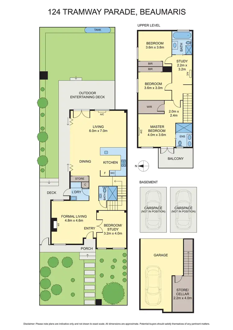 Floorplan of Homely house listing, 124 Tramway Parade, Beaumaris VIC 3193