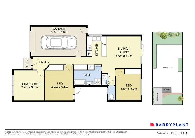 Floorplan of Homely unit listing, 6 Kristian Drive, Hillside VIC 3037