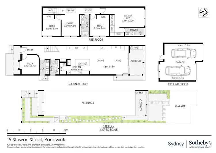 Floorplan of Homely semi-detached listing, 19 Stewart Street, Randwick NSW 2031