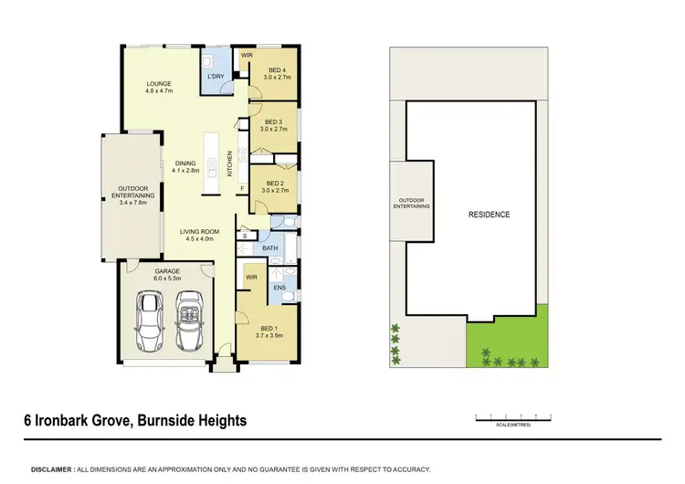 Floorplan of Homely house listing, 6 Ironbark Grove, Burnside Heights VIC 3023