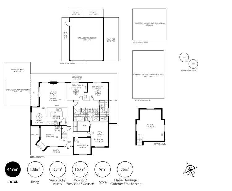 Floorplan of Homely house listing, 2447 Onkaparinga Valley Road, Mount Torrens SA 5244