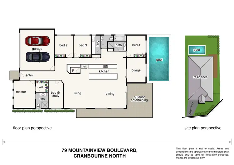 Floorplan of Homely house listing, 79 Mountainview Boulevard, Cranbourne North VIC 3977