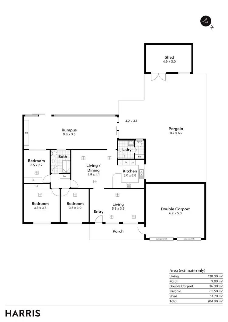 Floorplan of Homely house listing, 19 Thermopylae Crescent, Hallett Cove SA 5158
