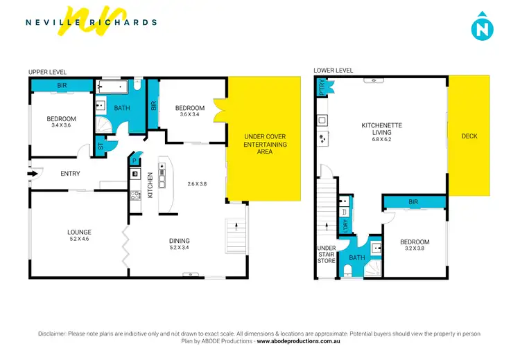 Floorplan of Homely house listing, 43 Harding Street, Portarlington VIC 3223