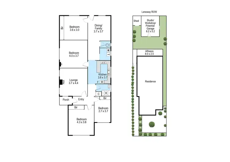 Floorplan of Homely house listing, 25 Hobson Street, Newport VIC 3015