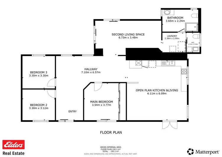 Floorplan of Homely house listing, 229 Leeder Road, Mokine WA 6401