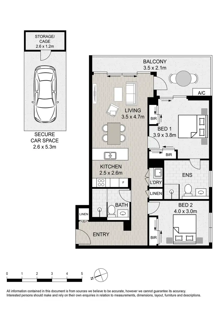 Floorplan of Homely apartment listing, 107/38 Oxford Street, Epping NSW 2121
