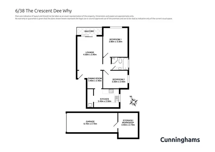Floorplan of Homely apartment listing, 6/38 The Crescent, Dee Why NSW 2099