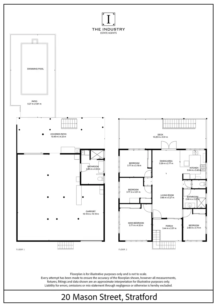 Floorplan of Homely house listing, 20 Mason Street, Stratford QLD 4870