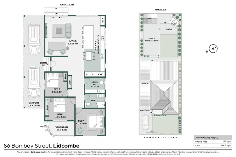 Floorplan of Homely house listing, 86 Bombay Street, Lidcombe NSW 2141