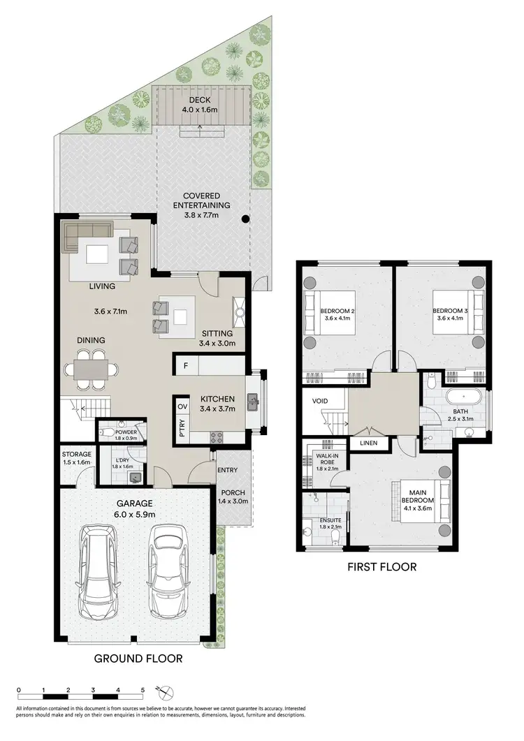 Floorplan of Homely townhouse listing, 15/206 Avoca Drive, Avoca Beach NSW 2251