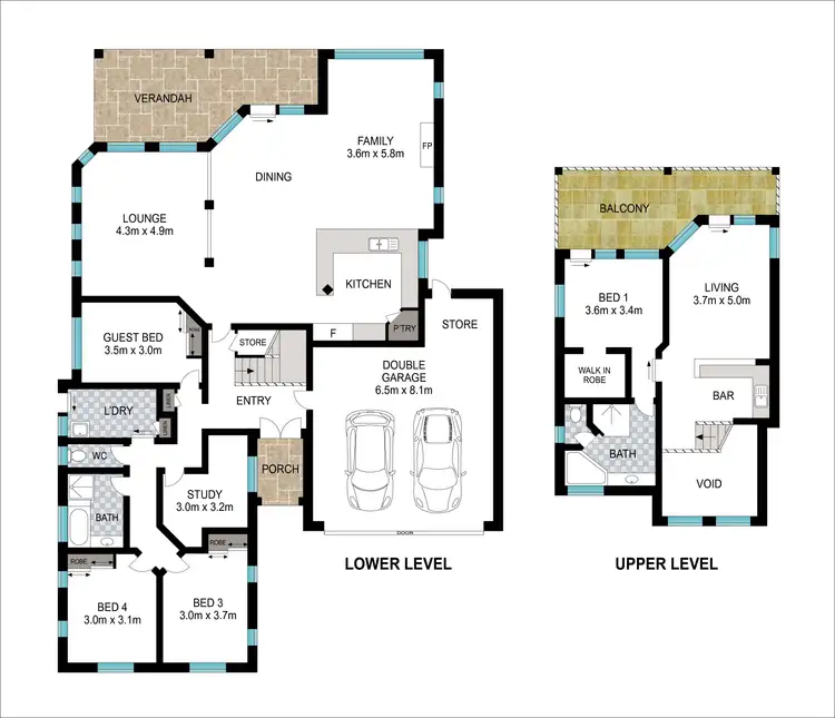 Floorplan of Homely house listing, 8 Basilica Place, Pelican Point WA 6230