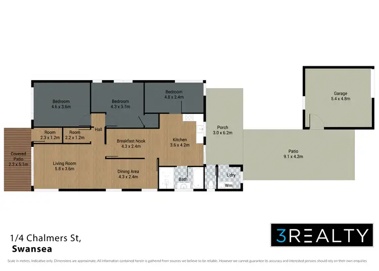 Floorplan of Homely house listing, 1/4 Chalmers Street, Swansea NSW 2281
