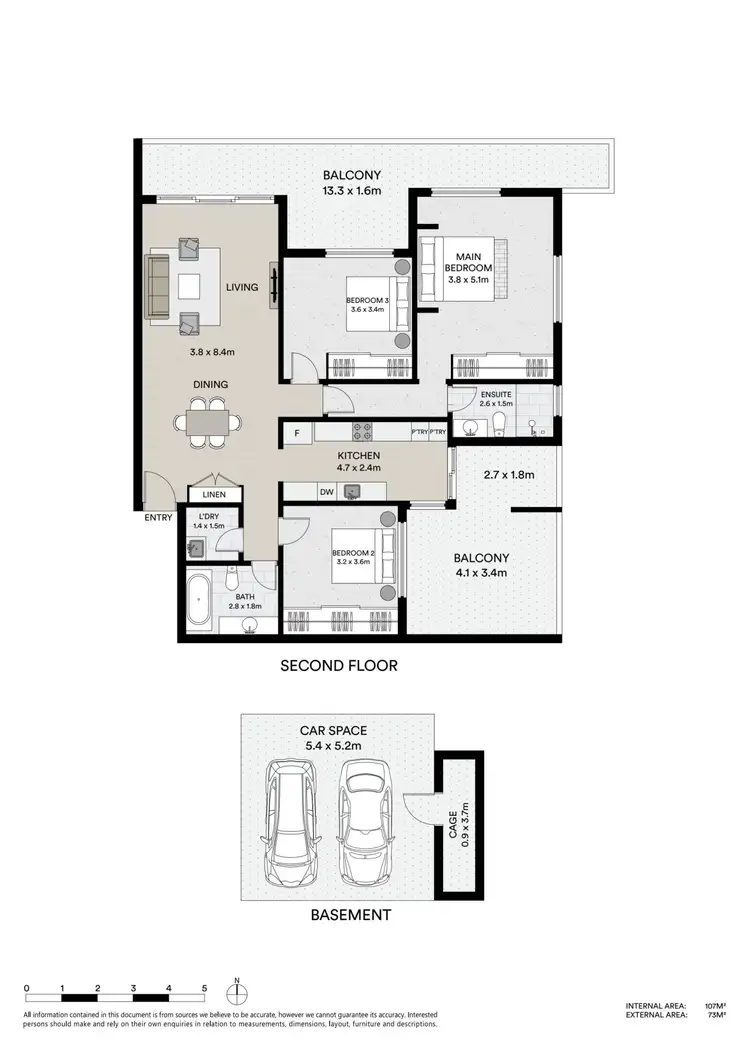 Floorplan of Homely apartment listing, 13/700-702 Princes Highway, Kogarah NSW 2217
