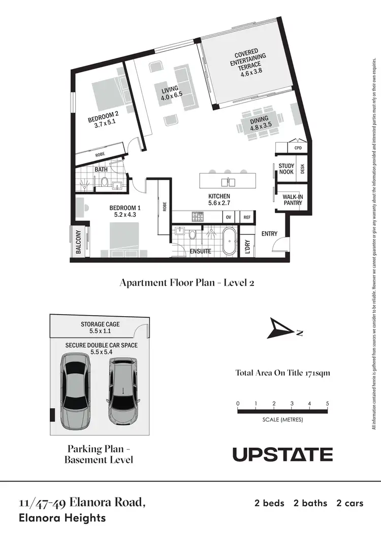 Floorplan of Homely unit listing, 11/47-49 Elanora Road, Elanora Heights NSW 2101