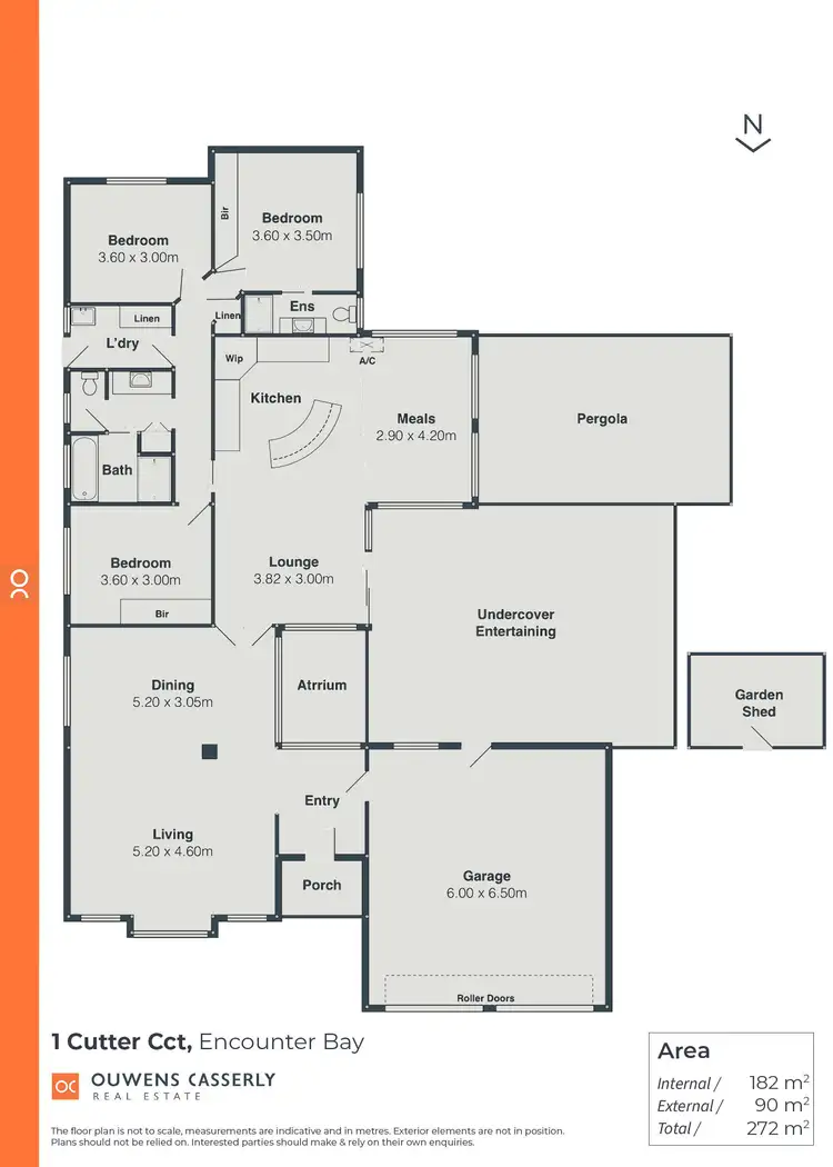 Floorplan of Homely house listing, 1 Cutter Circuit, Encounter Bay SA 5211