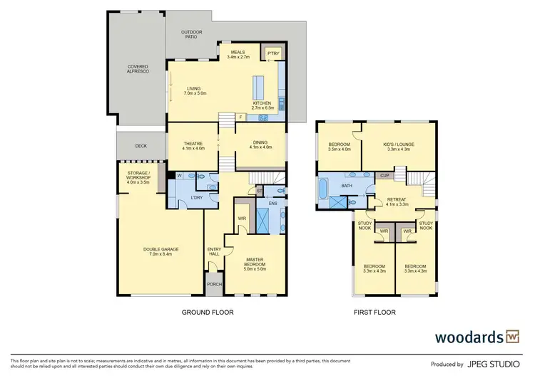 Floorplan of Homely house listing, 141 Belleview Drive, Sunbury VIC 3429