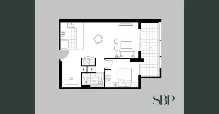Floorplan of Homely apartment listing, 807/1D Greenbank Street, Hurstville NSW 2220