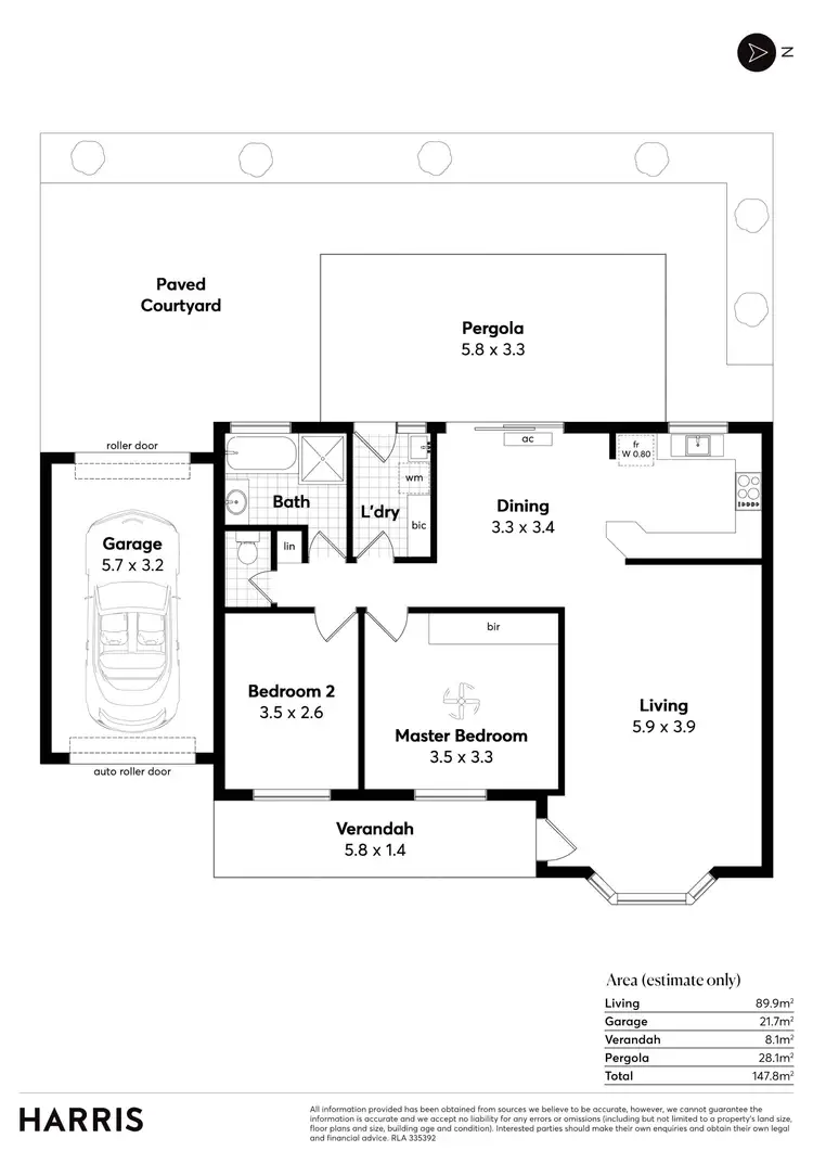 Floorplan of Homely house listing, 7/12 Lana Street, Reynella SA 5161