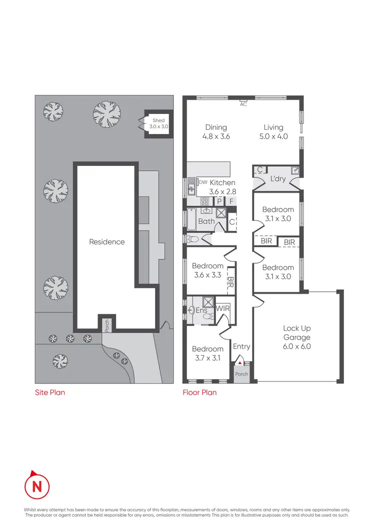 Floorplan of Homely house listing, 16 Aldridge Road, Wyndham Vale VIC 3024