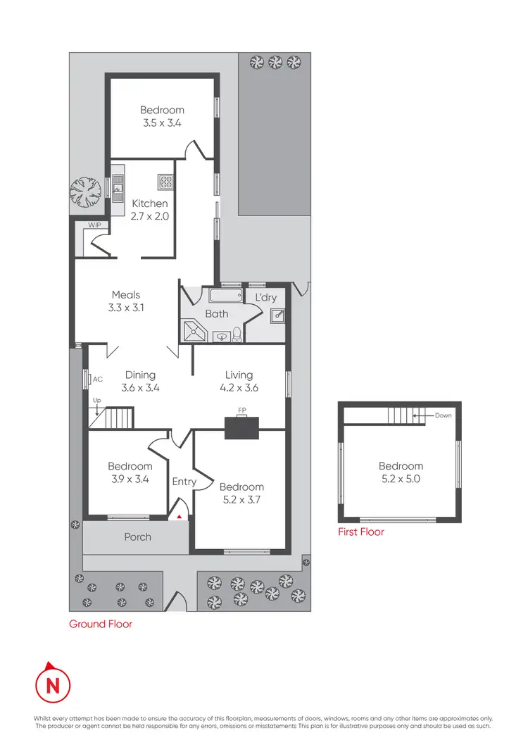 Floorplan of Homely house listing, 12 Union Street, Williamstown VIC 3016
