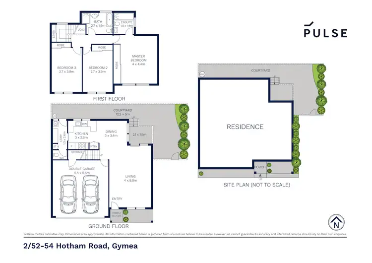 Floorplan of Homely townhouse listing, 2/52-54 Hotham Road, Gymea NSW 2227