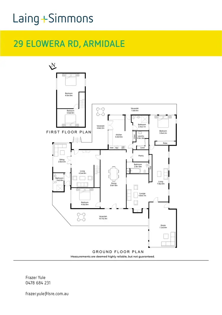 Floorplan of Homely house listing, 29 Elowera Road, Armidale NSW 2350