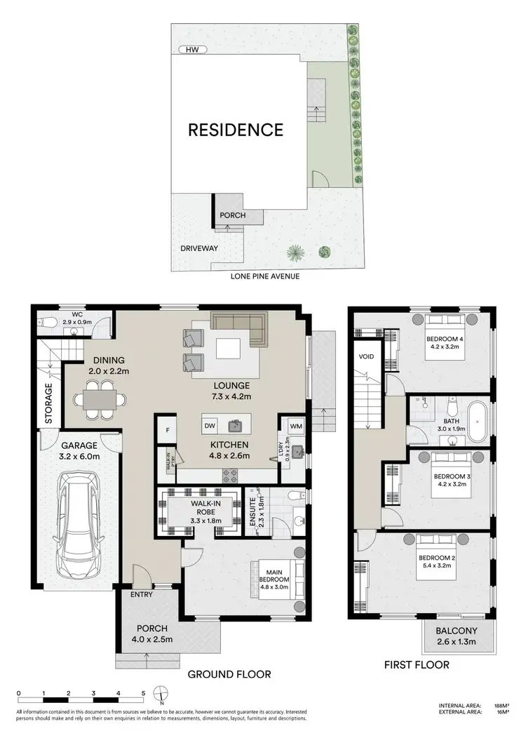 Floorplan of Homely semi-detached listing, 12a Lone Pine Avenue, Milperra NSW 2214