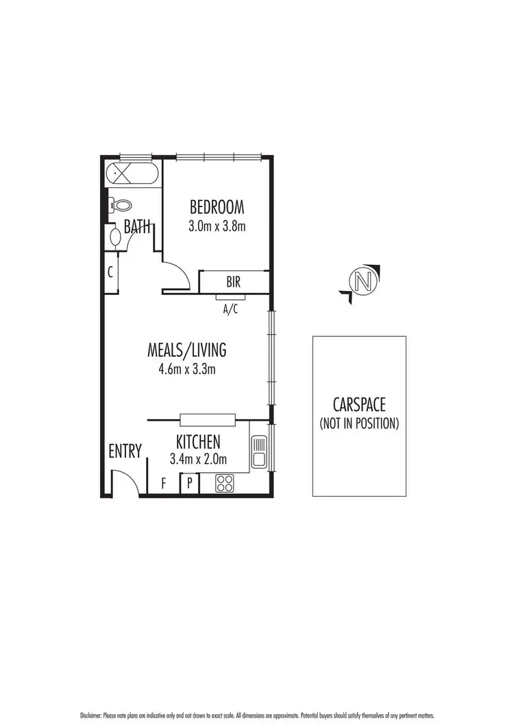 Floorplan of Homely apartment listing, 10/8 St Leonards Avenue, St Kilda VIC 3182