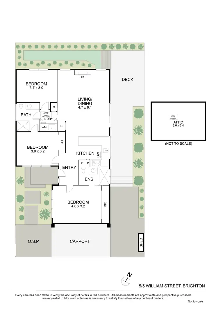 Floorplan of Homely villa listing, 5/5 William Street, Brighton VIC 3186